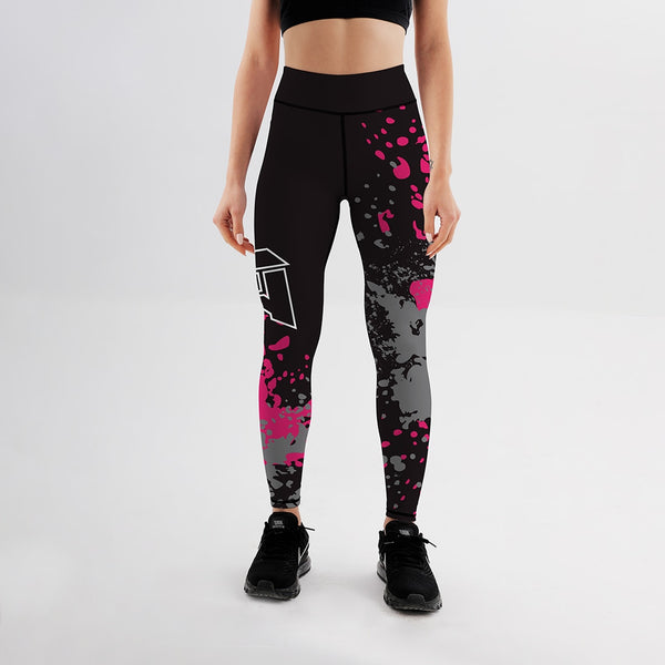 Women High Waist Workout Leggings Printed Women's Fitness Stretchy Trousers Casual Slim Pants Leggings 6 Styles S - 2XL