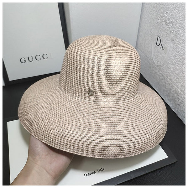 Women's Straw Wide Brim Hat