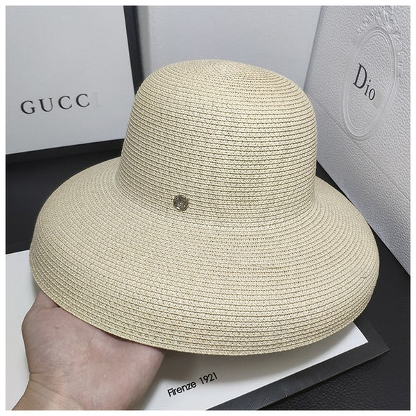 Women's Straw Wide Brim Hat