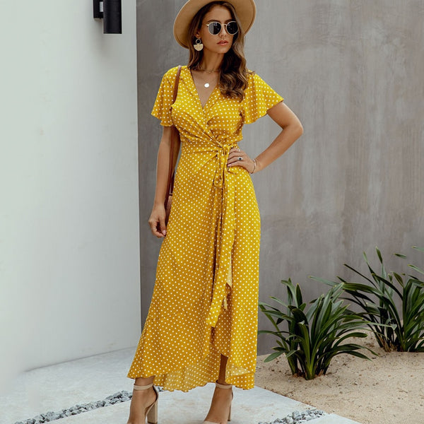 Women's Bohemian Nights Maxi Dress